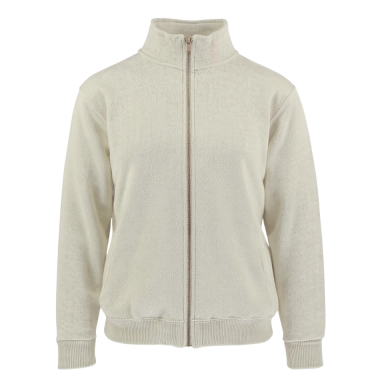 Adult Nantucket  Full Zip Jacket Oatmeal NJZ-100